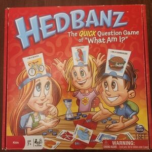 Hedbanz Quick Question Game - Red